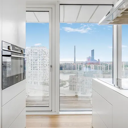 Luksurios 2br Penthouse Pa Islands Brygge Copenaghen