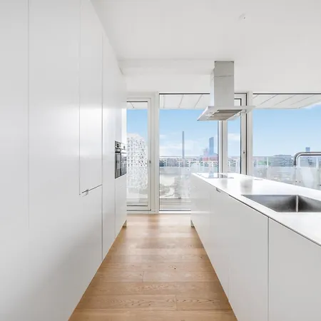 Apartment Luksurios 2br Penthouse Pa Islands Brygge *