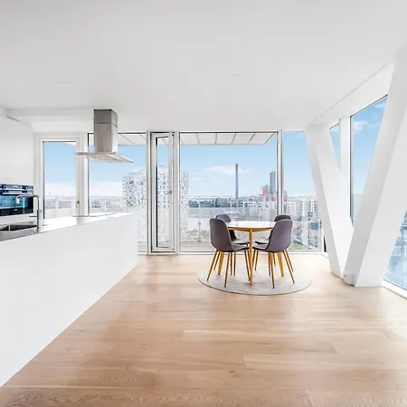Apartment Luksurios 2br Penthouse Pa Islands Brygge *