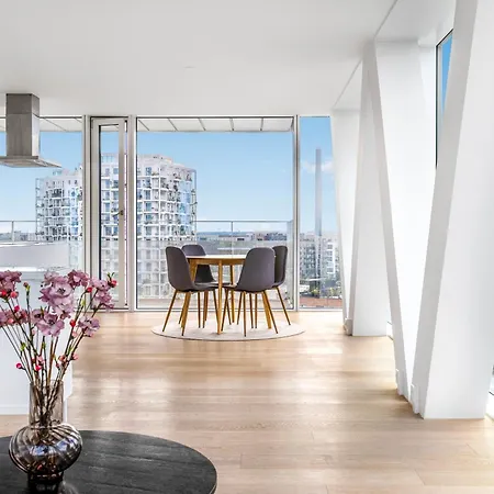 Apartment Luksurios 2br Penthouse Pa Islands Brygge *